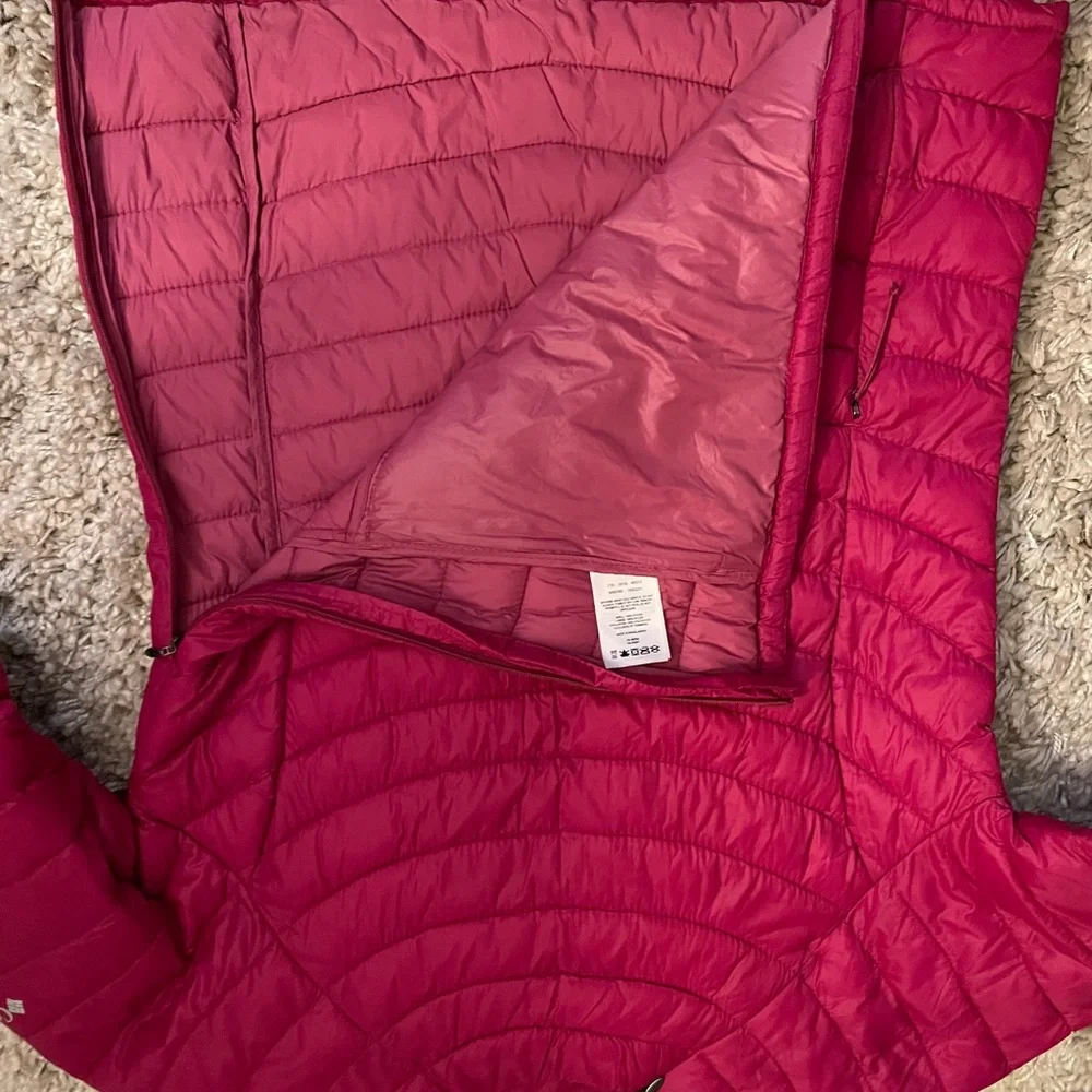 Columbia Women's Pullover‎ Pink Ski Shirt Small